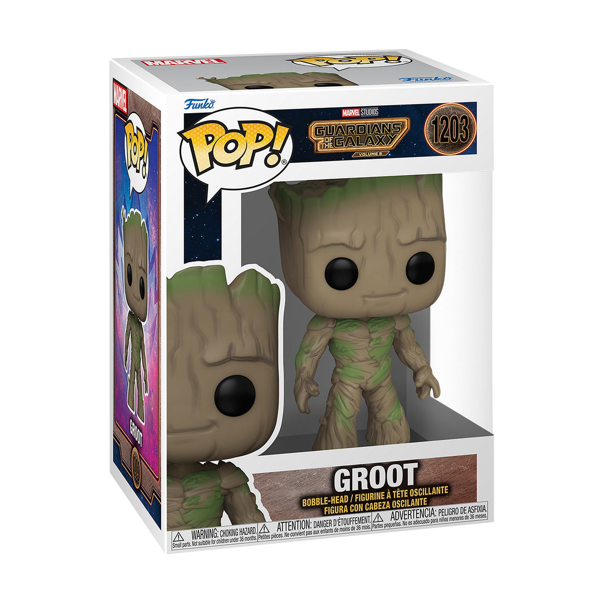 Zdjęcie produktu Strażnicy Galaktyki - Groot Funko Pop figurka z ruchomą głową