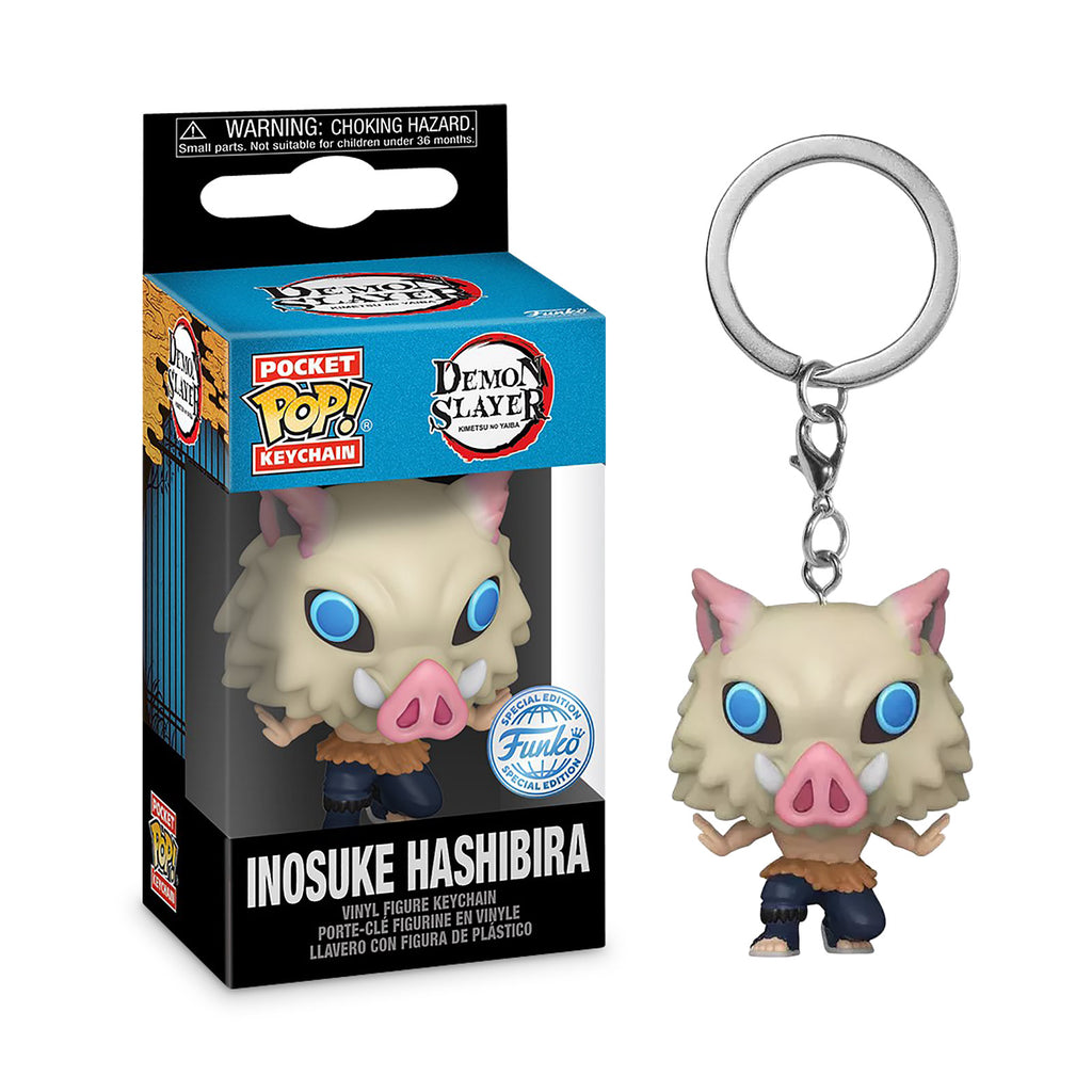 Zdjęcie produktu Demon Slayer - Inosuke Hashibira Funko Pop brelok do kluczy