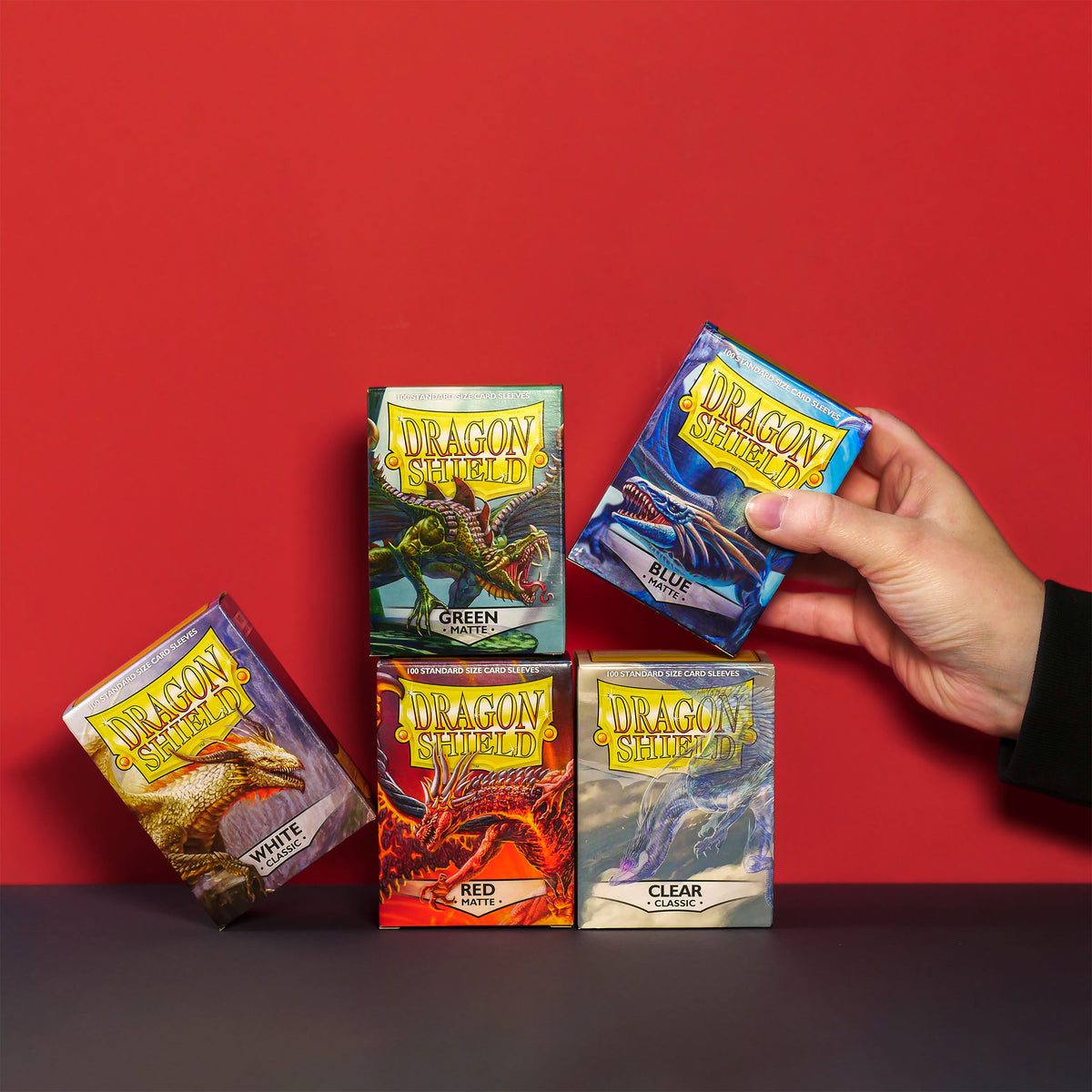 Zdjęcie produktu Dragon Shield - Ochraniacze na karty 100 sztuk niebieskie