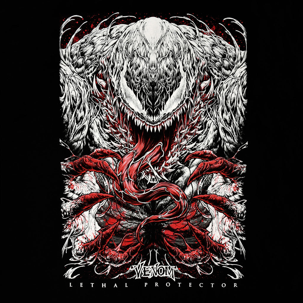 Zdjęcie produktu Venom - Black White & Blood T-Shirt czarne