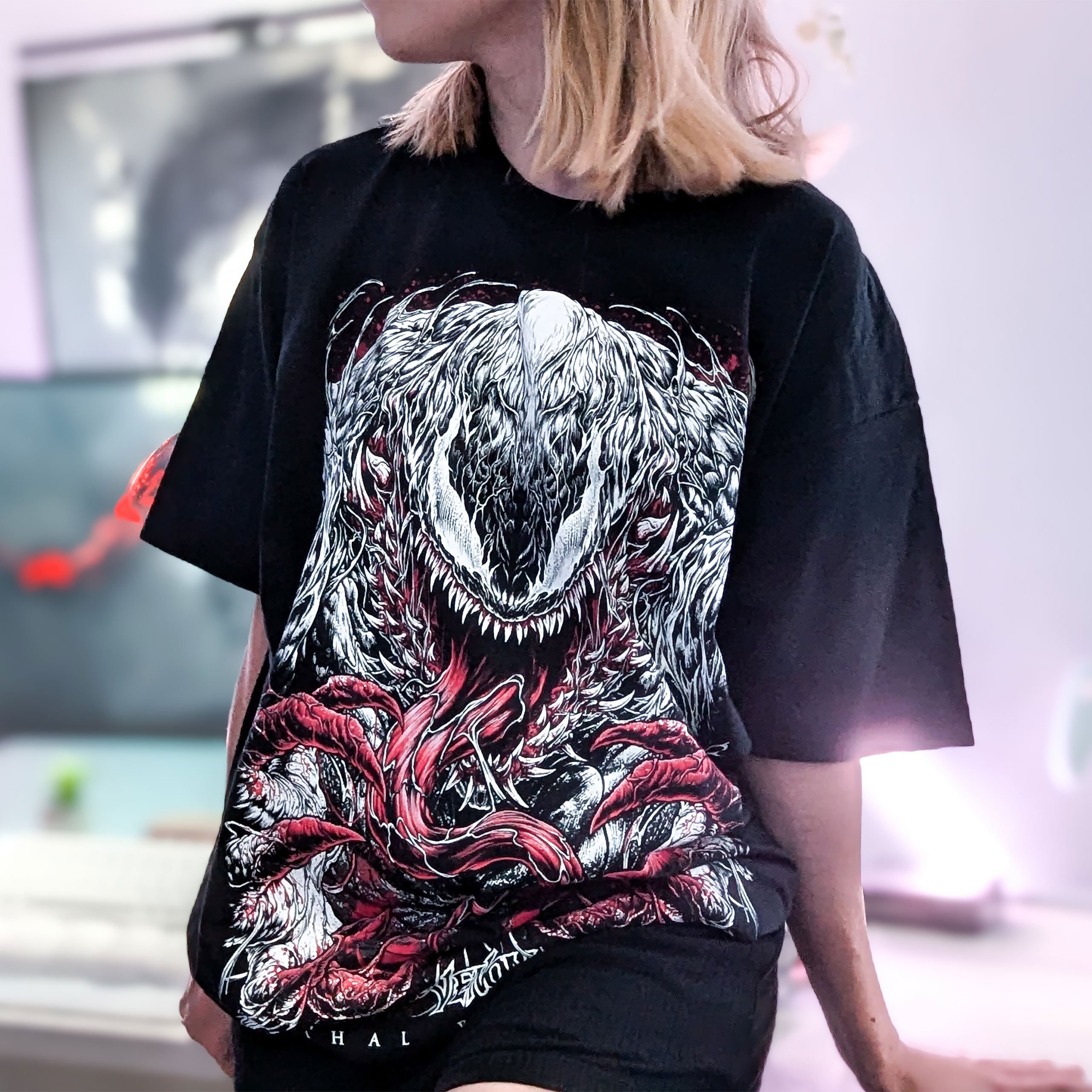 Zdjęcie produktu Venom - Black White & Blood T-Shirt czarne