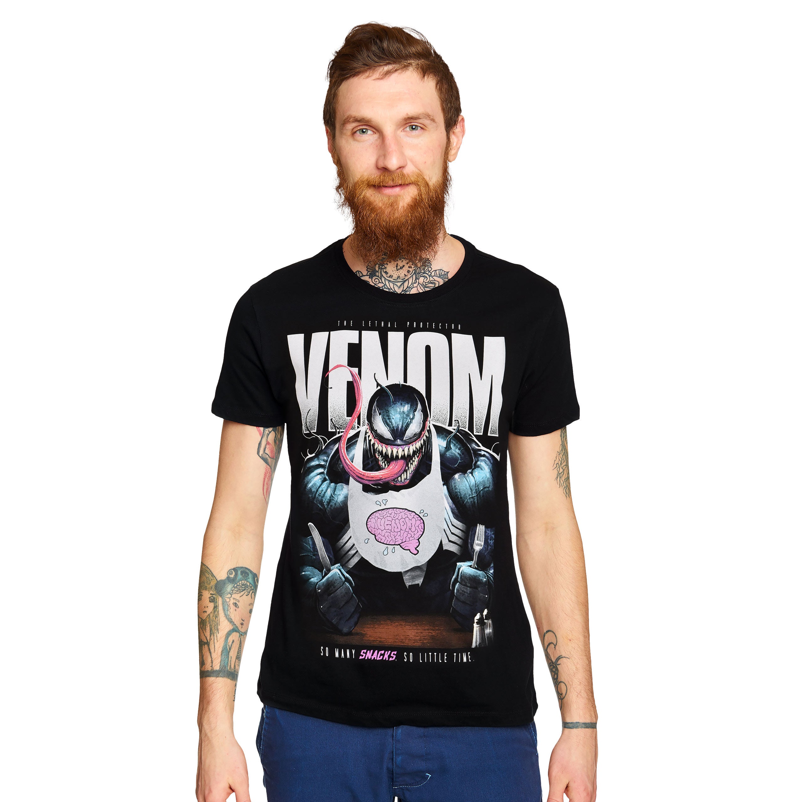 Zdjęcie produktu Venom - So Many Snacks T-Shirt czarne