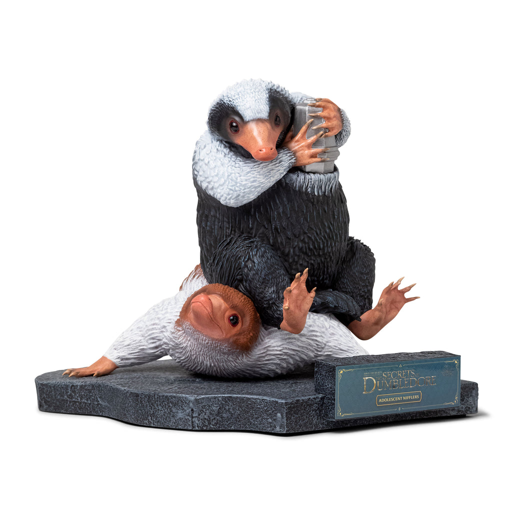 Zdjęcie produktu Statua Niffler Alfie i Timothy - Fantastyczne Zwierzęta: Tajemnice Dumbledore'a
