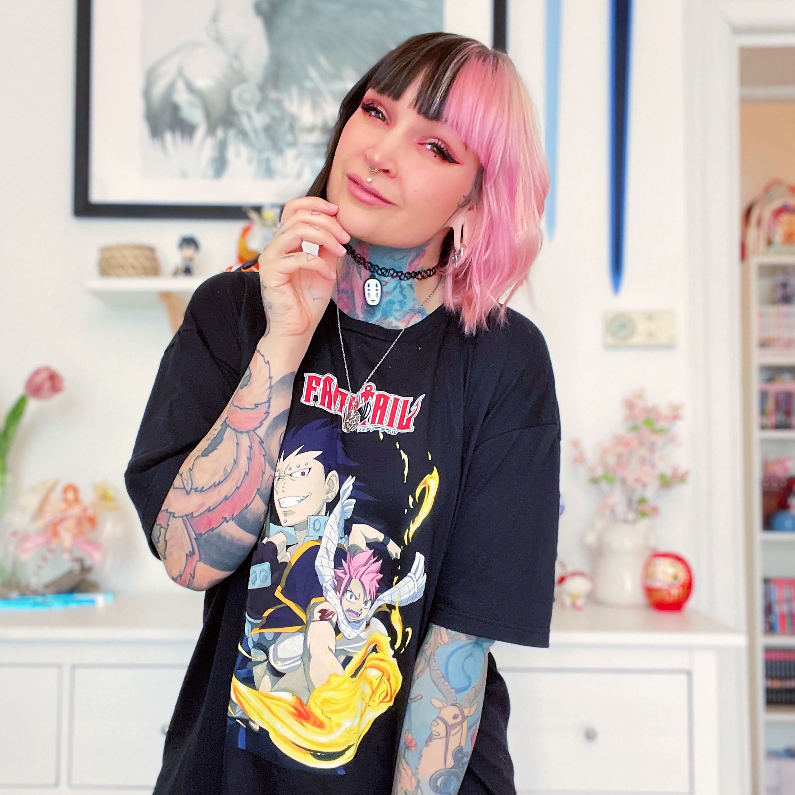 Zdjęcie produktu Fairy Tail - The Dragon Search T-Shirt czarne