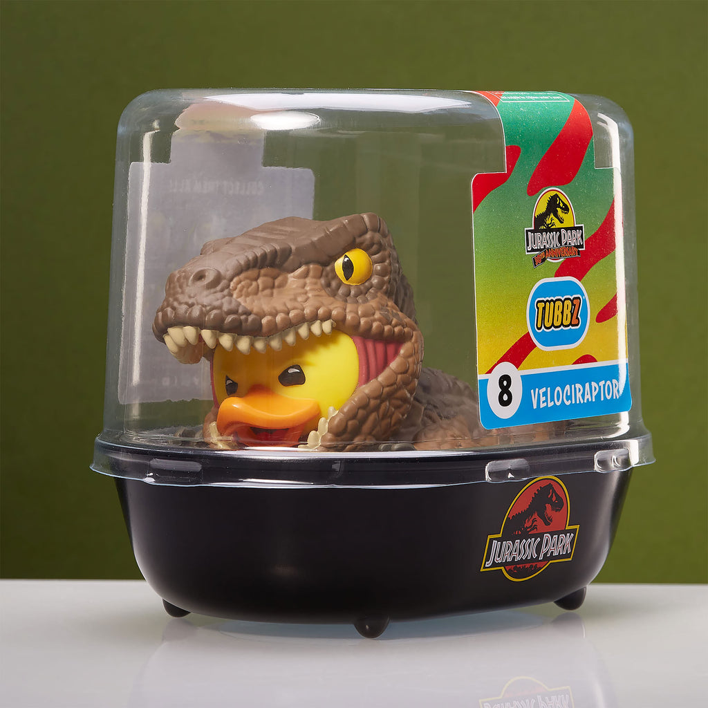 Zdjęcie produktu Jurassic Park - Velociraptor TUBBZ Kaczka Dekoracyjna