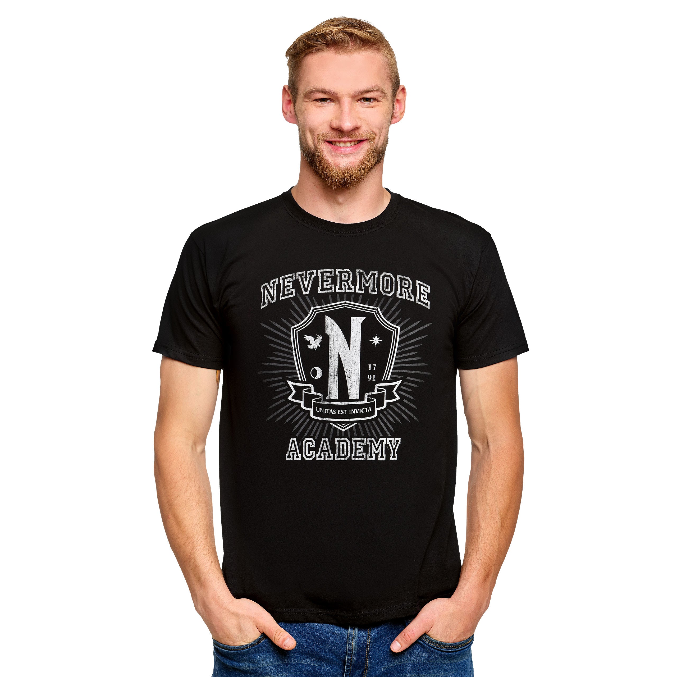Zdjęcie produktu Wednesday - Nevermore Academy T-Shirt czarne