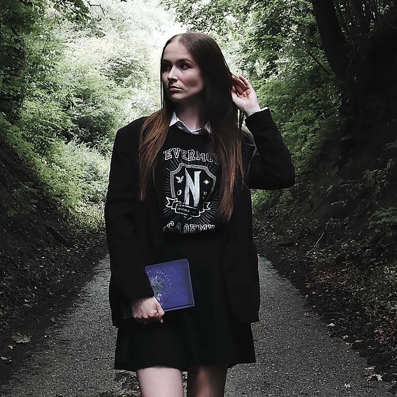 Zdjęcie produktu Wednesday - Nevermore Academy T-Shirt czarne