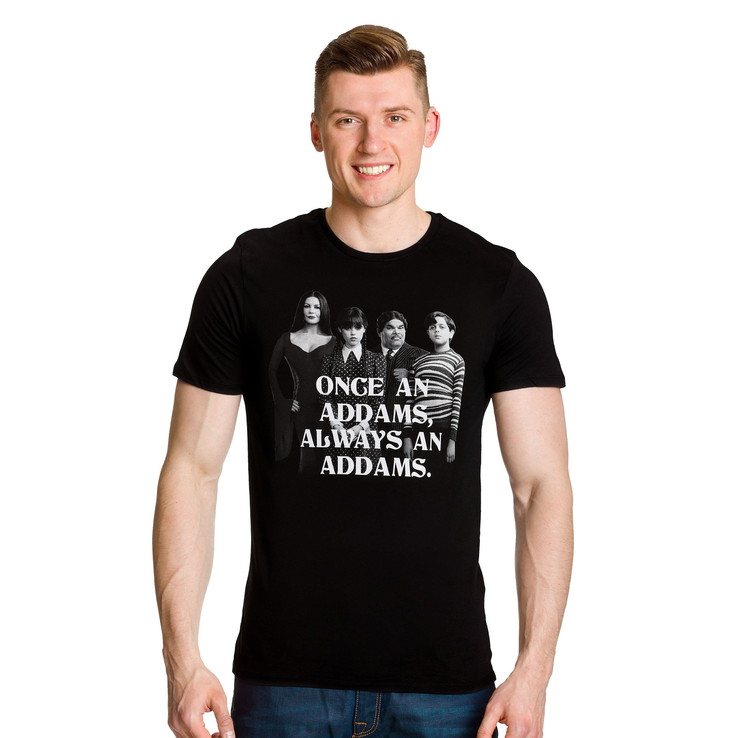 Zdjęcie produktu Wednesday - Addams Family T-Shirt czarne