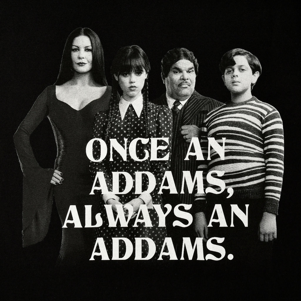 Zdjęcie produktu Wednesday - Addams Family T-Shirt czarne