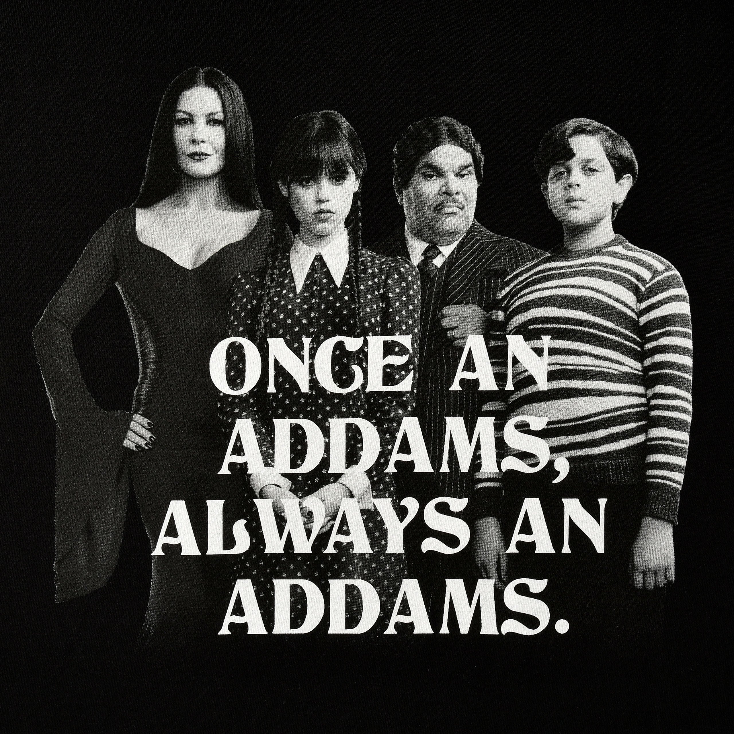 Zdjęcie produktu Wednesday - Addams Family T-Shirt czarne