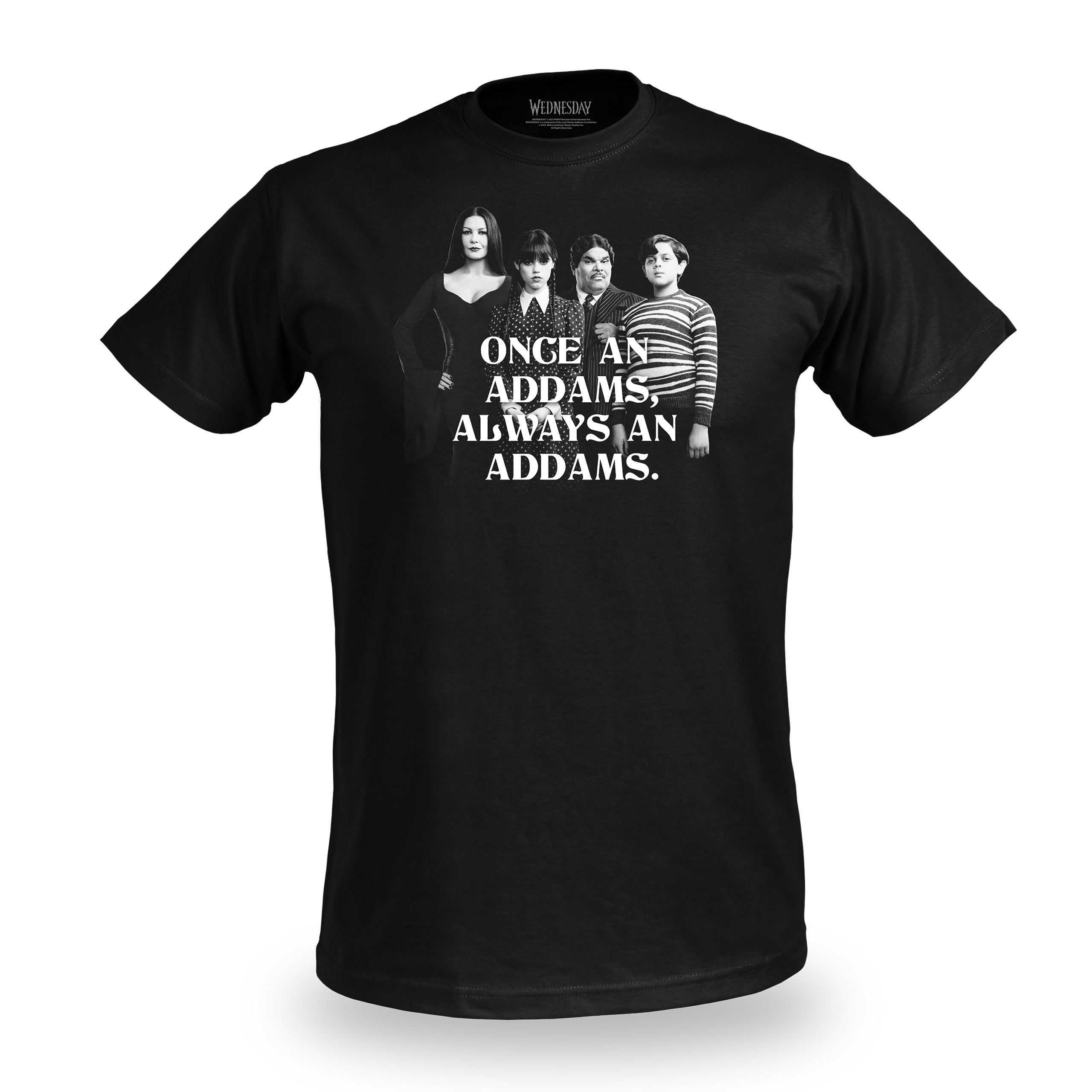 Zdjęcie produktu Wednesday - Addams Family T-Shirt czarne