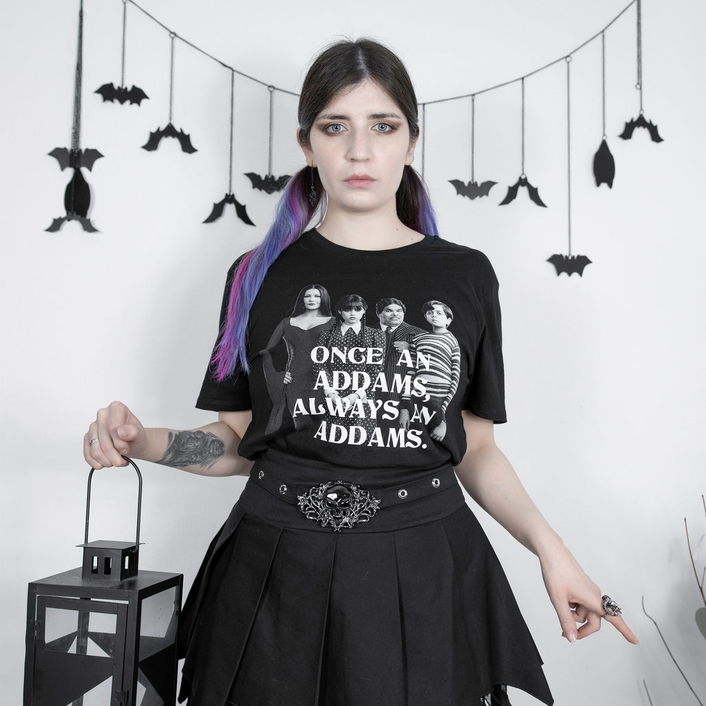 Zdjęcie produktu Wednesday - Addams Family T-Shirt czarne