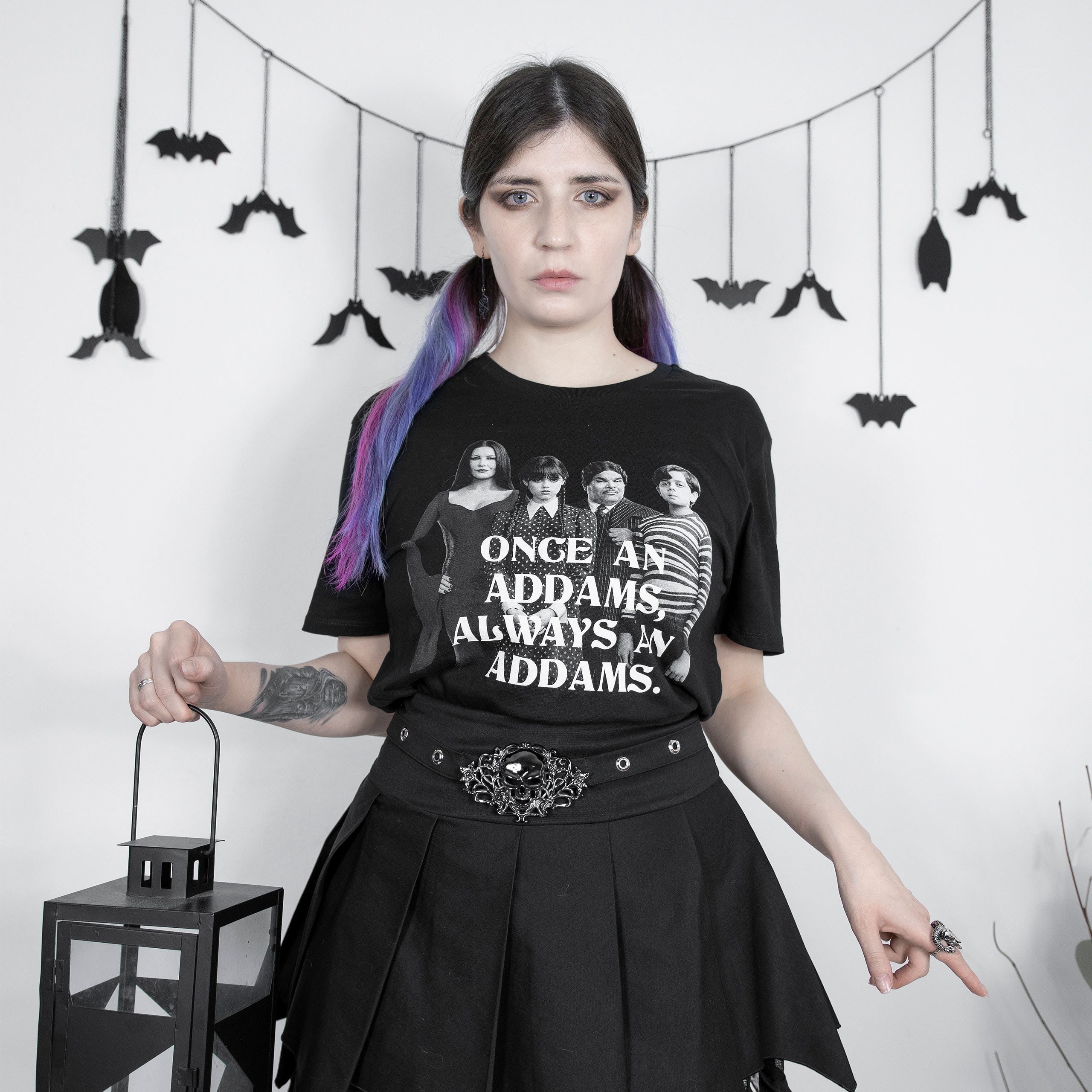 Zdjęcie produktu Wednesday - Addams Family T-Shirt czarne