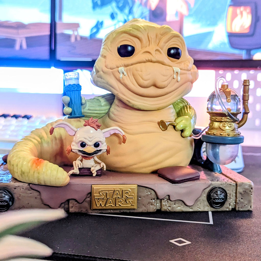 Zdjęcie produktu Star Wars - Jabba & Salacious 40-lecie Funko Pop Diorama