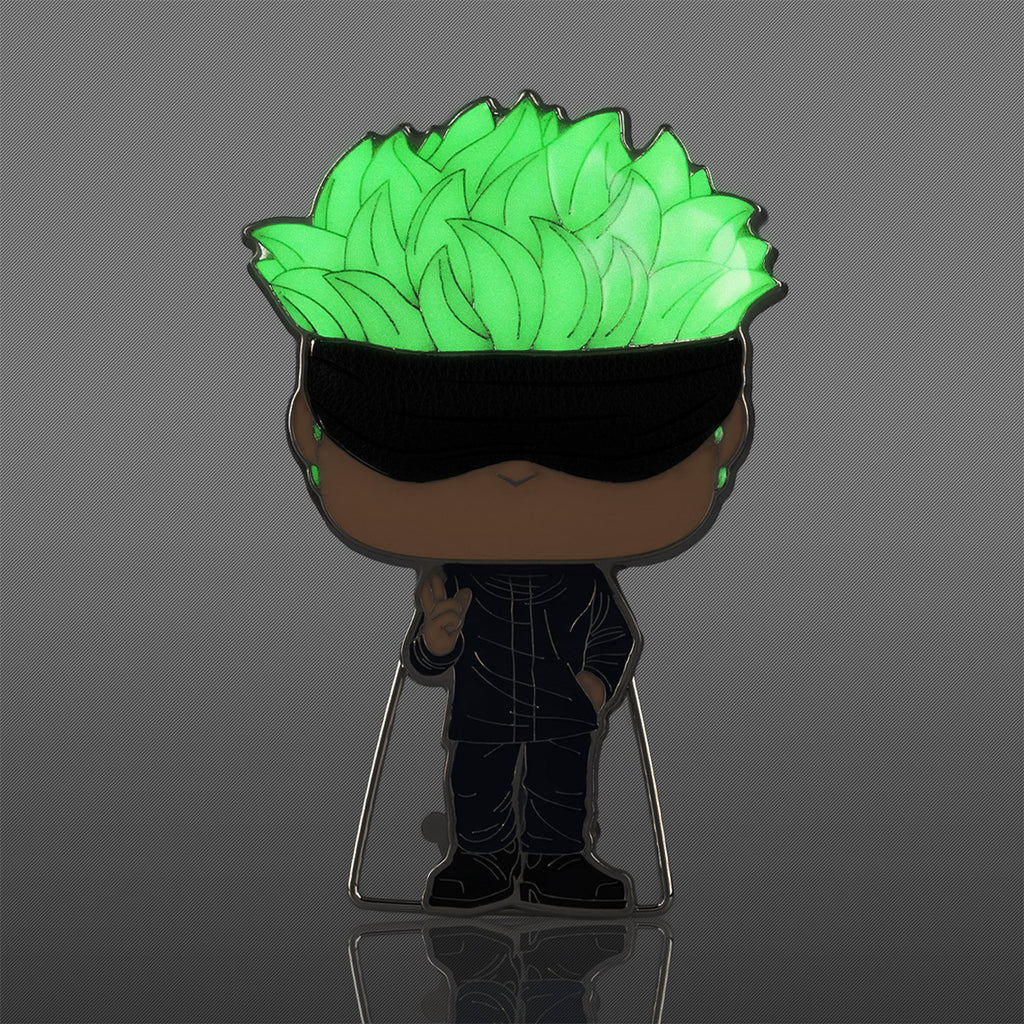 Zdjęcie produktu Jujutsu Kaisen - Satoru Gojo Glow in the Dark Funko Pop Pin 10 cm