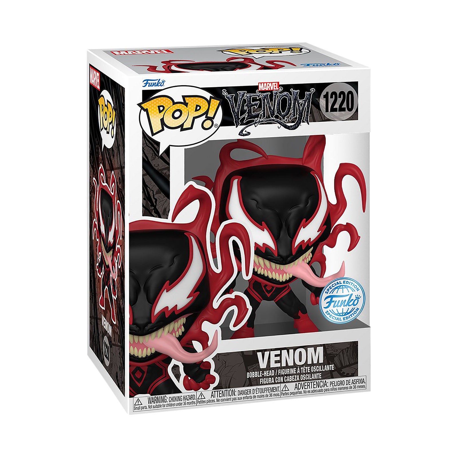 Zdjęcie produktu Spider-Man - Miles Morales (Venom/Carnage) Funko Pop Figurka z ruchomą głową