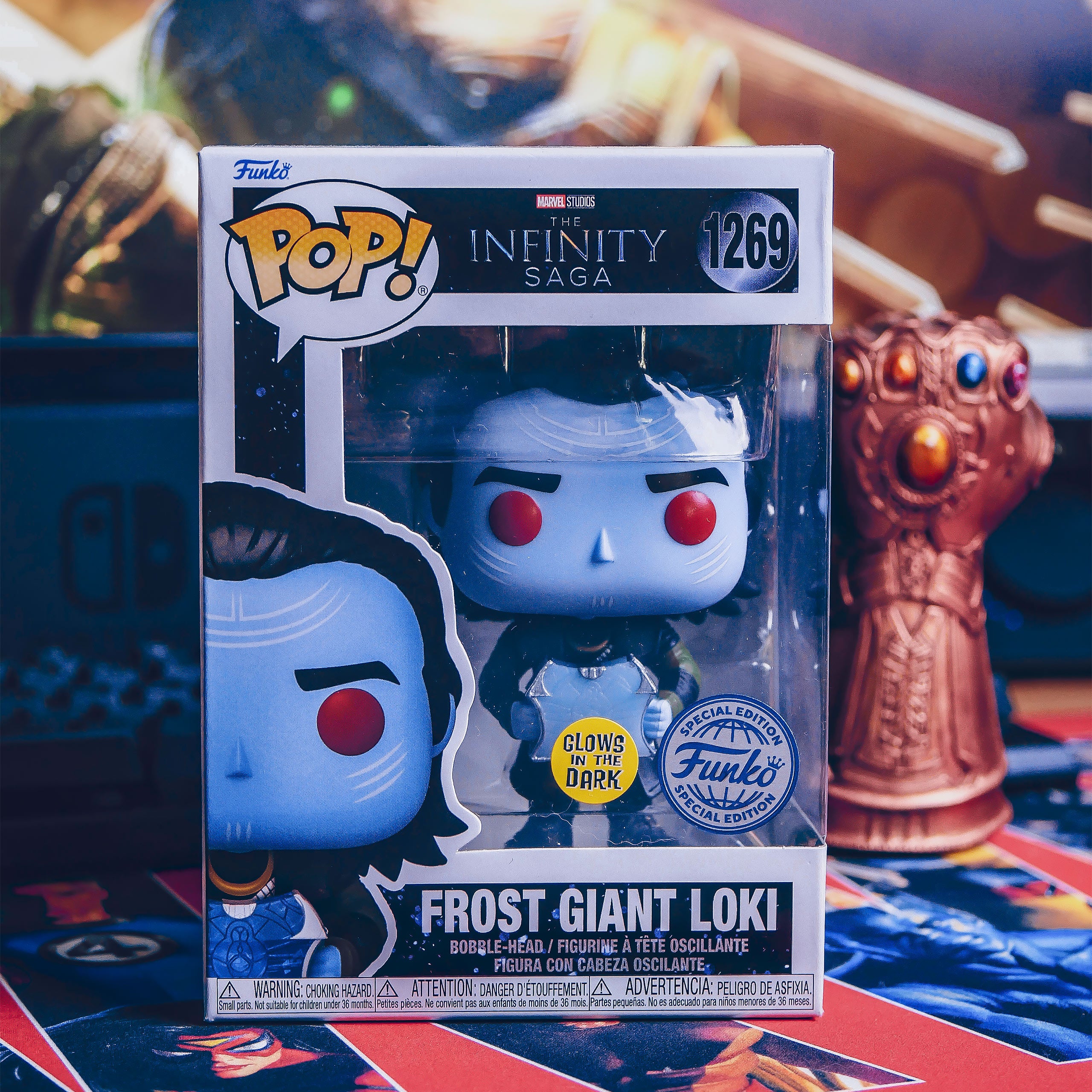 Zdjęcie produktu Frost Giant Loki Glow in the Dark Funko Pop Figurka - Marvel