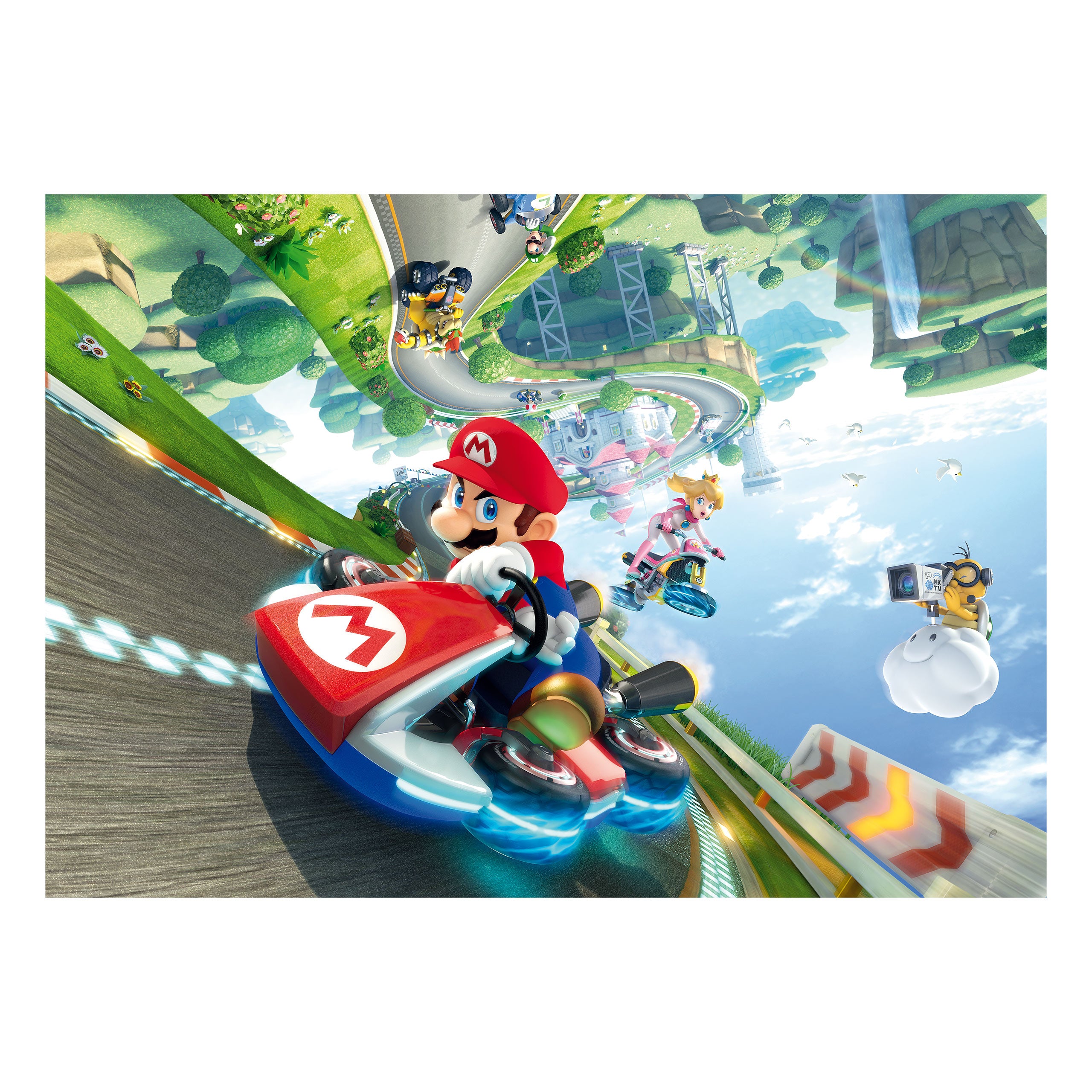 Zdjęcie produktu Super Mario - Mario Kart Funracer Puzzle