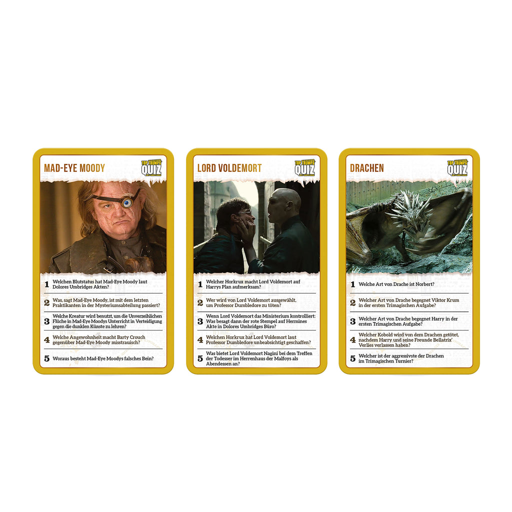 Zdjęcie produktu Harry Potter - Hogwarts Top Trumps Quiz