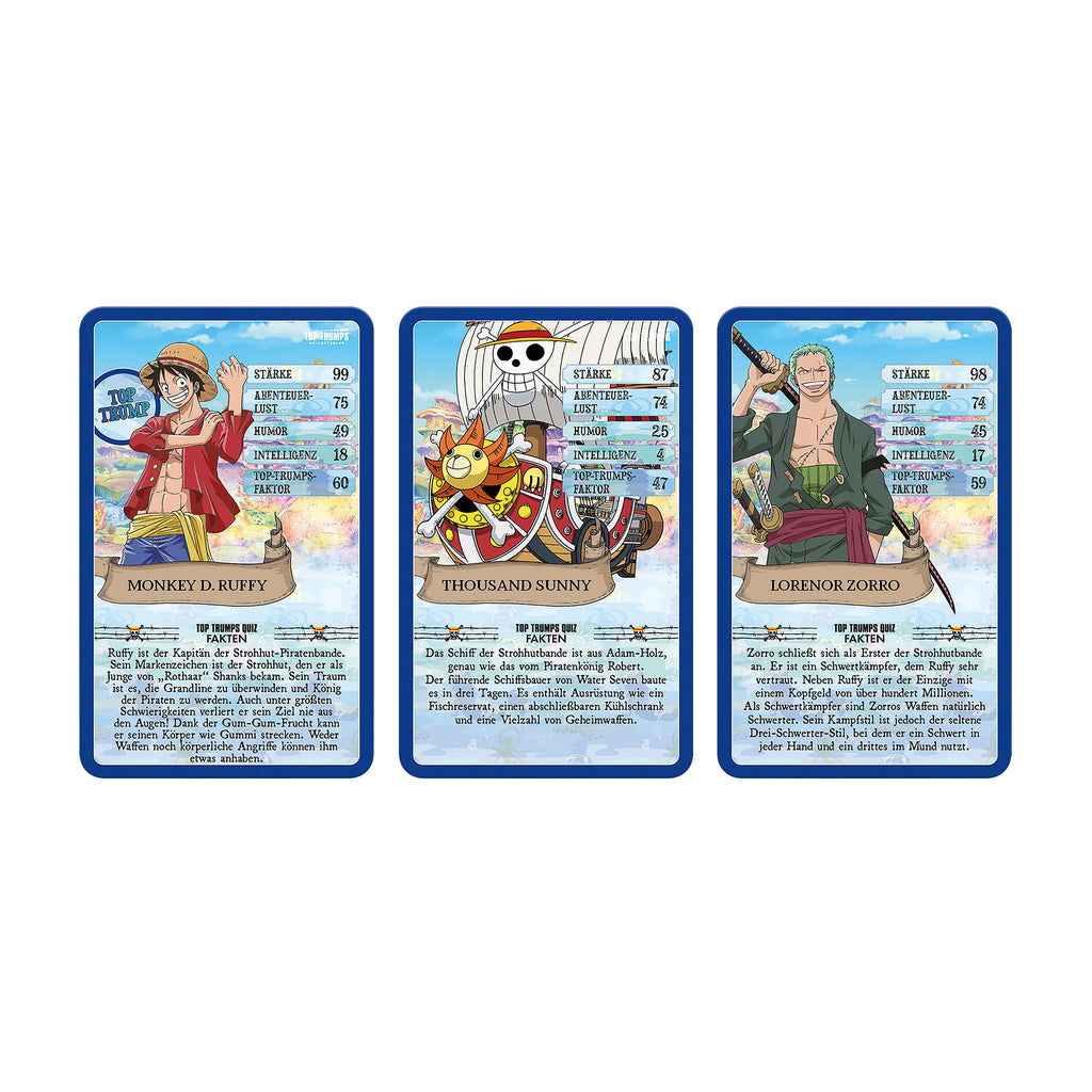 Zdjęcie produktu One Piece - Karty do gry Top Trumps