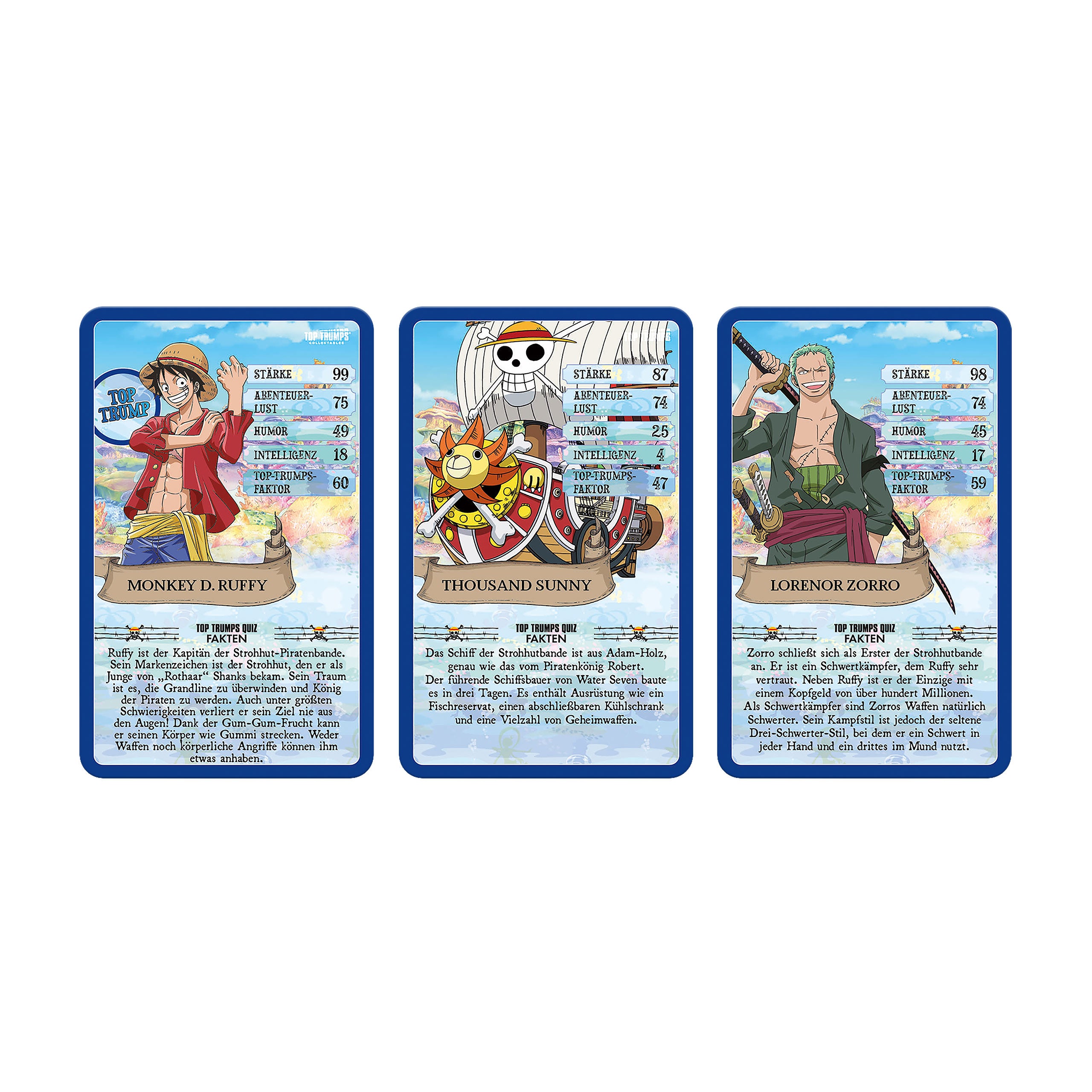 Zdjęcie produktu One Piece - Karty do gry Top Trumps