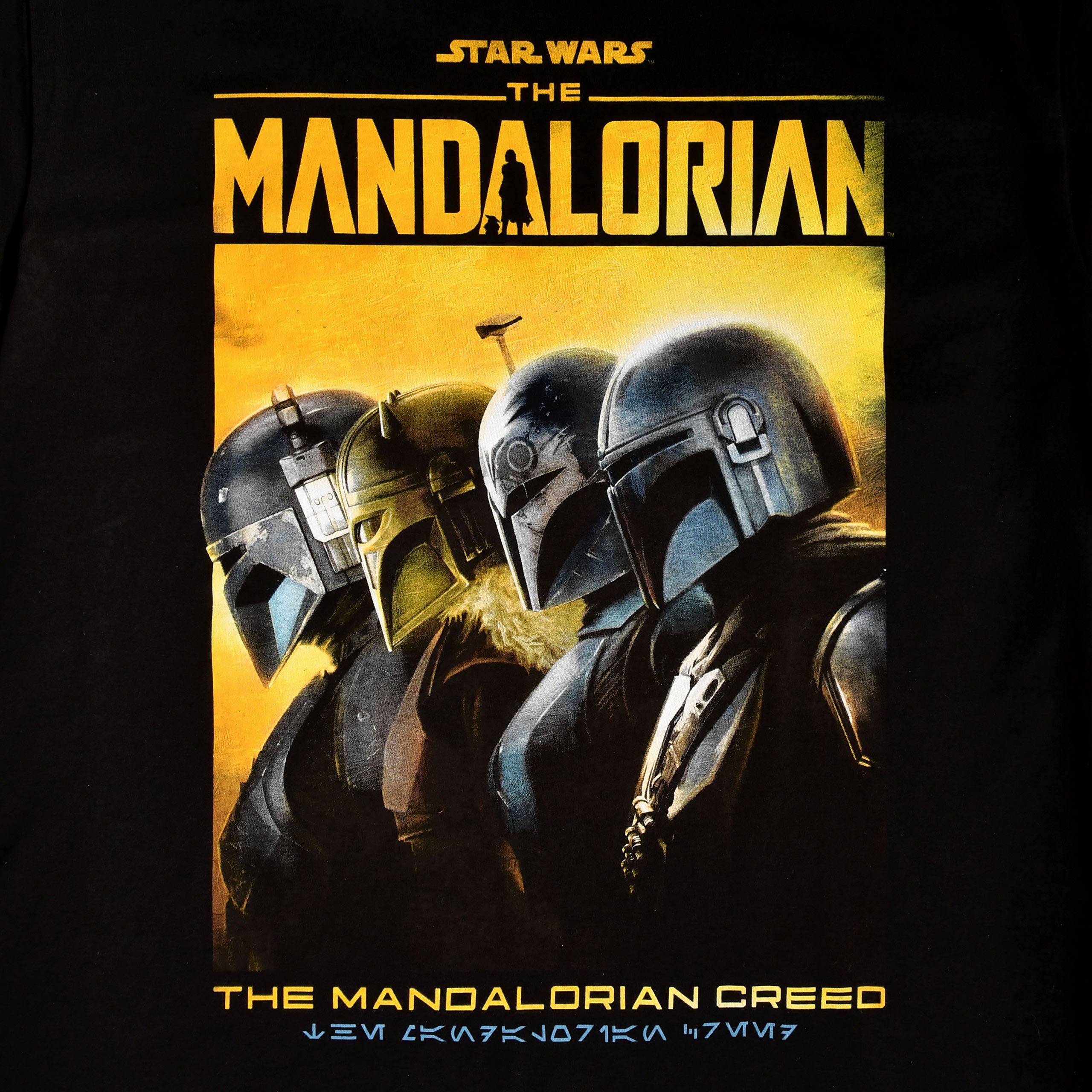Product image Mandalorian Creed T-Shirt black - Star Wars The Mandalorian