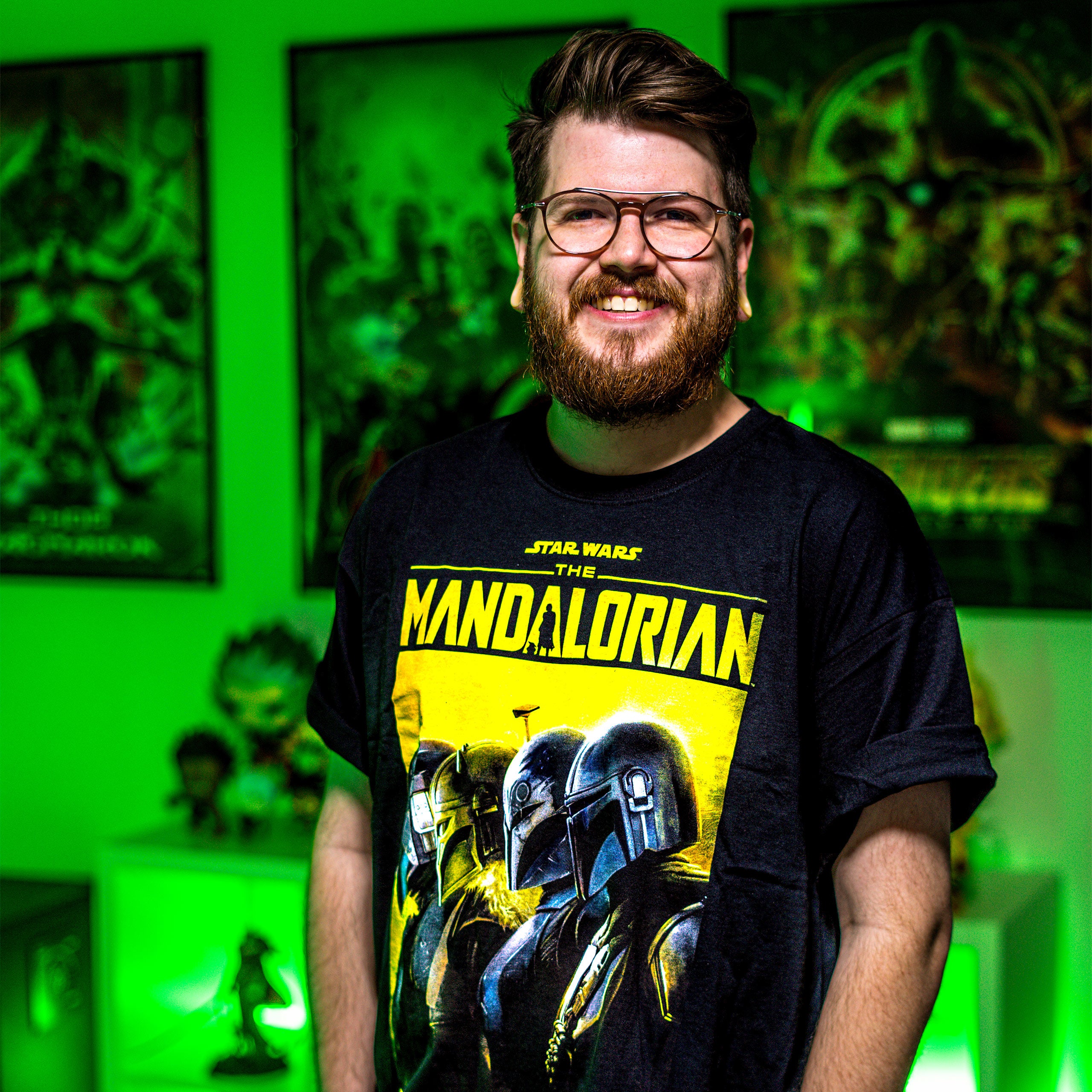 Product image Mandalorian Creed T-Shirt black - Star Wars The Mandalorian