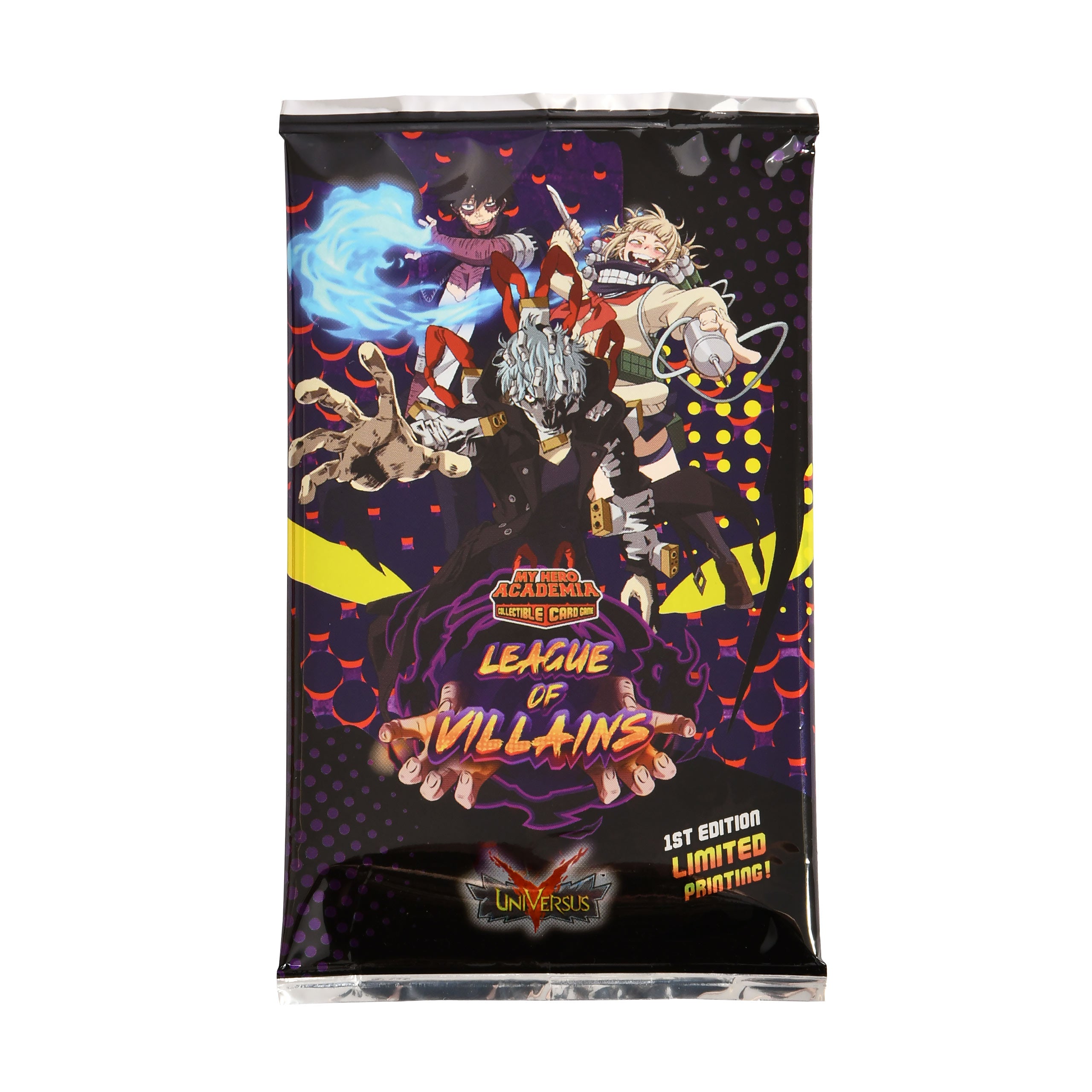 Zdjęcie produktu My Hero Academia - League of Villains First Edition Kolekcjonerski Booster