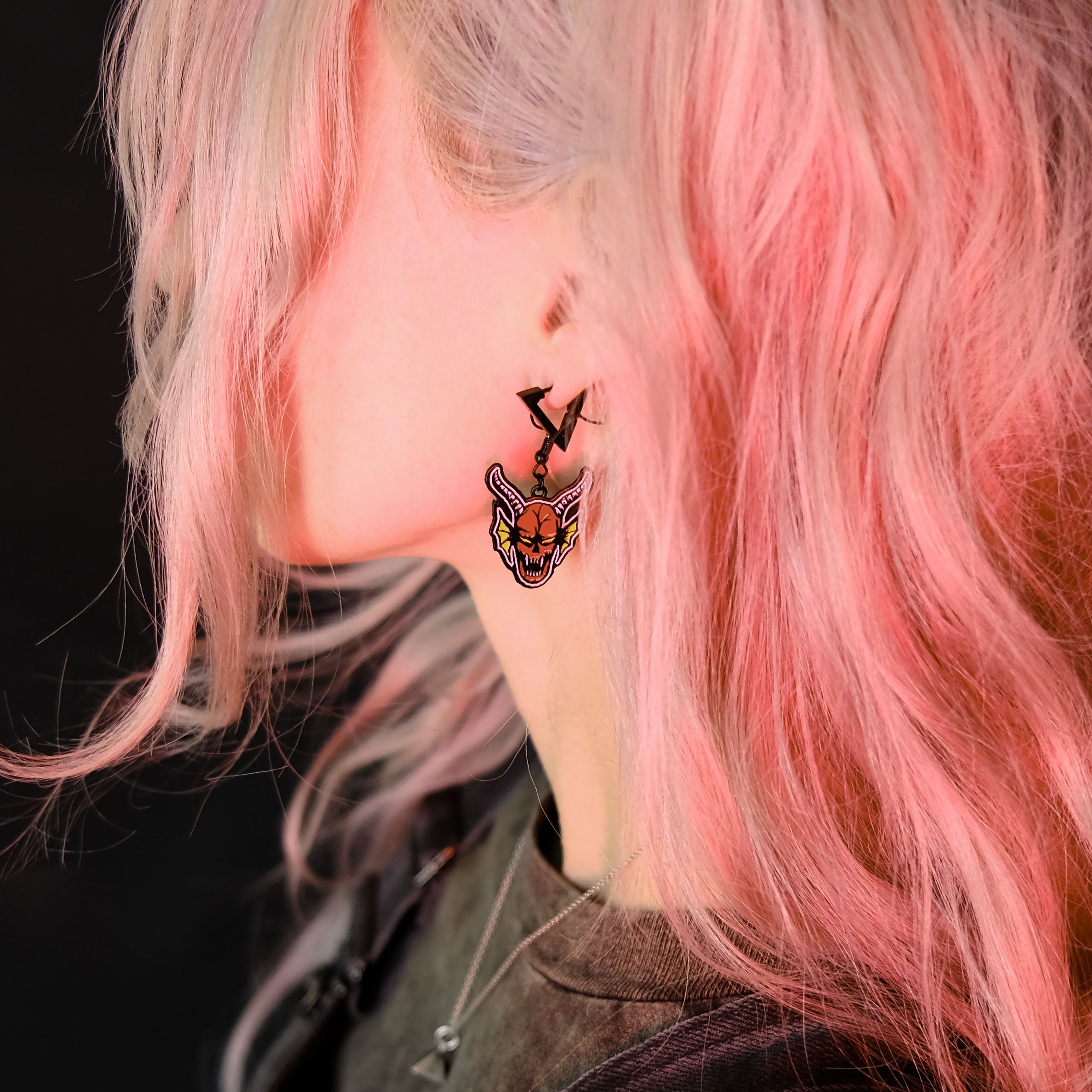 Product image Stranger Things - Hellfire Club Earrings 3-piece Set