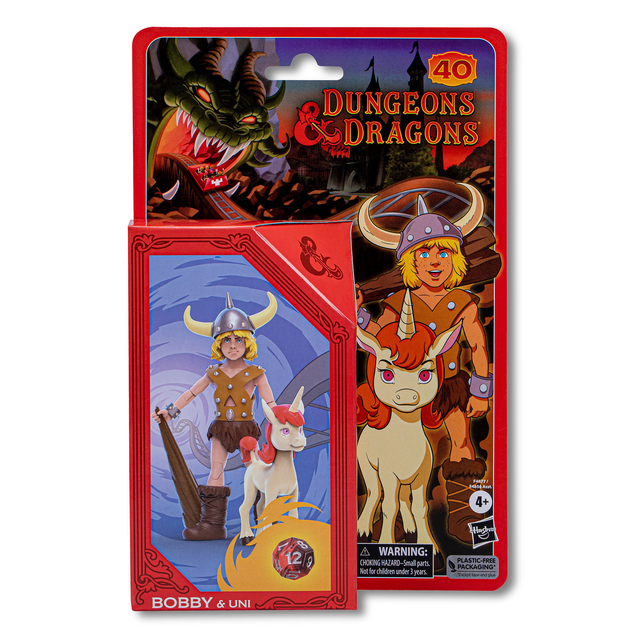 Zdjęcie produktu Dungeons & Dragons - Bobby & Uni Cartoon Classics Figurki akcji