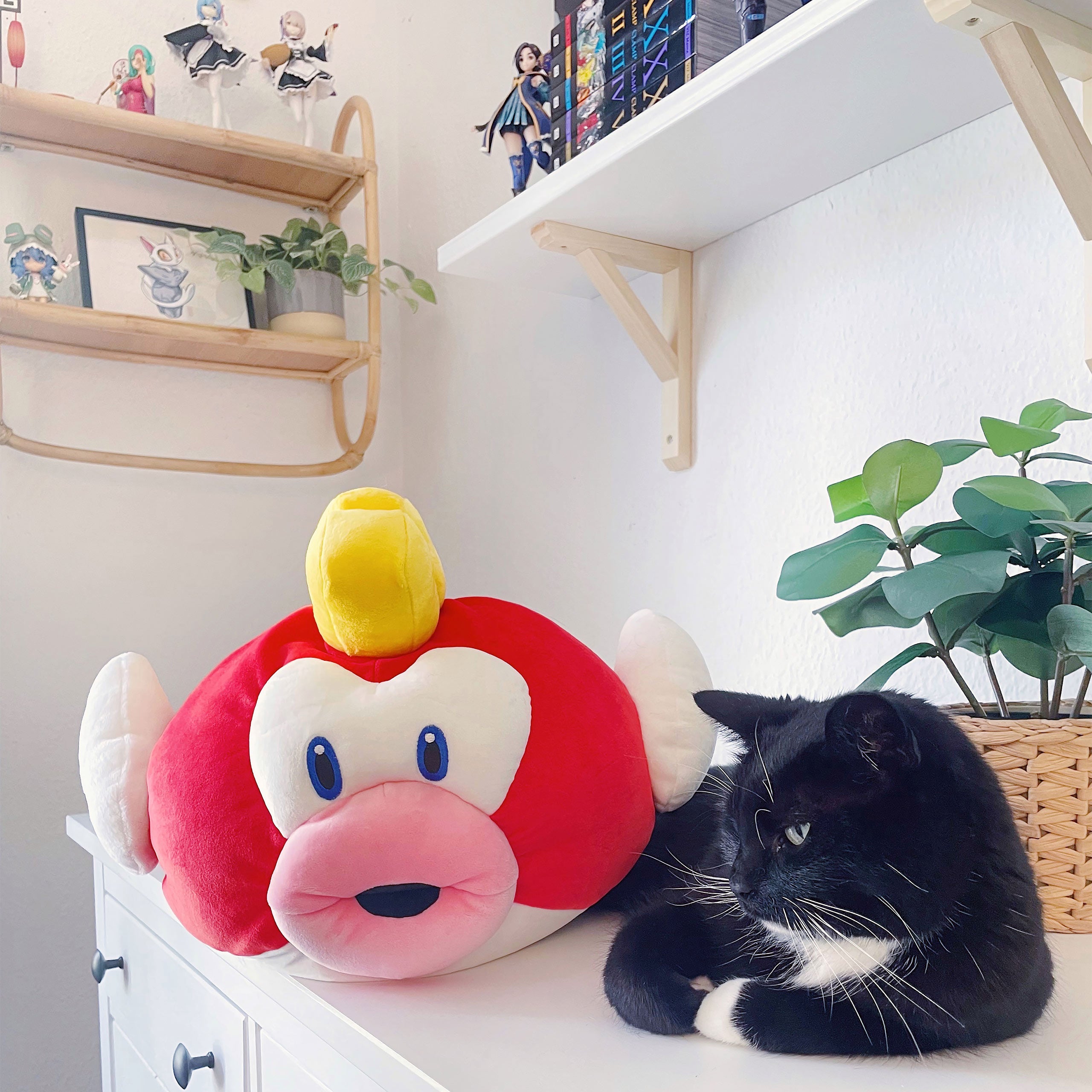 Zdjęcie produktu Super Mario - Cheep Cheep Mocchi-Mocchi Pluszowa Figurka