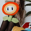 Zdjęcie produktu Super Mario - Pluszowa Figurka Kwiat Ognia XL