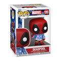 Zdjęcie produktu Deadpool - Świąteczna figurka Funko Pop z ruchomą głową