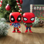 Zdjęcie produktu Deadpool - Świąteczna figurka Funko Pop z ruchomą głową