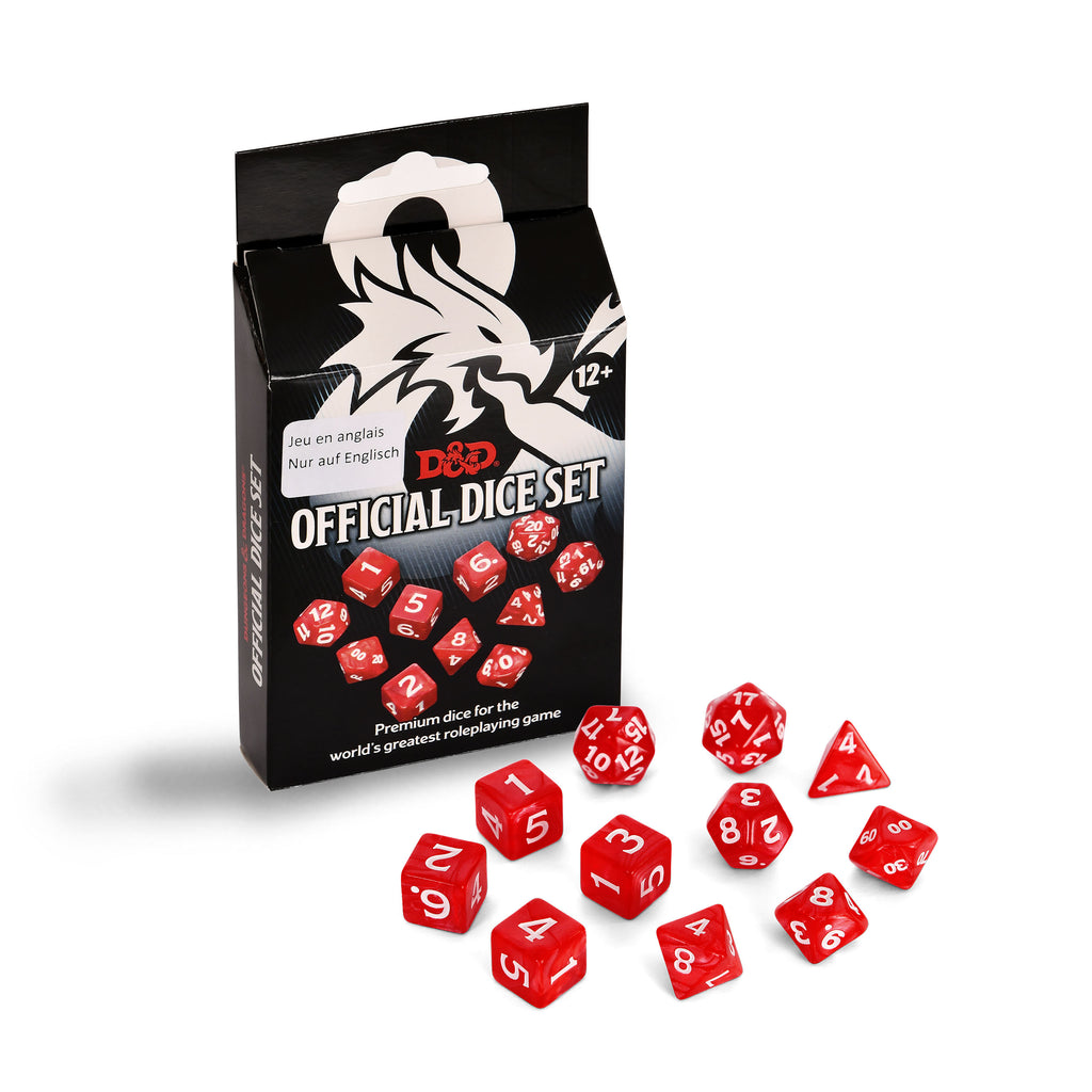 Zdjęcie produktu Dungeons & Dragons - Oficjalny zestaw kości 11-cz.