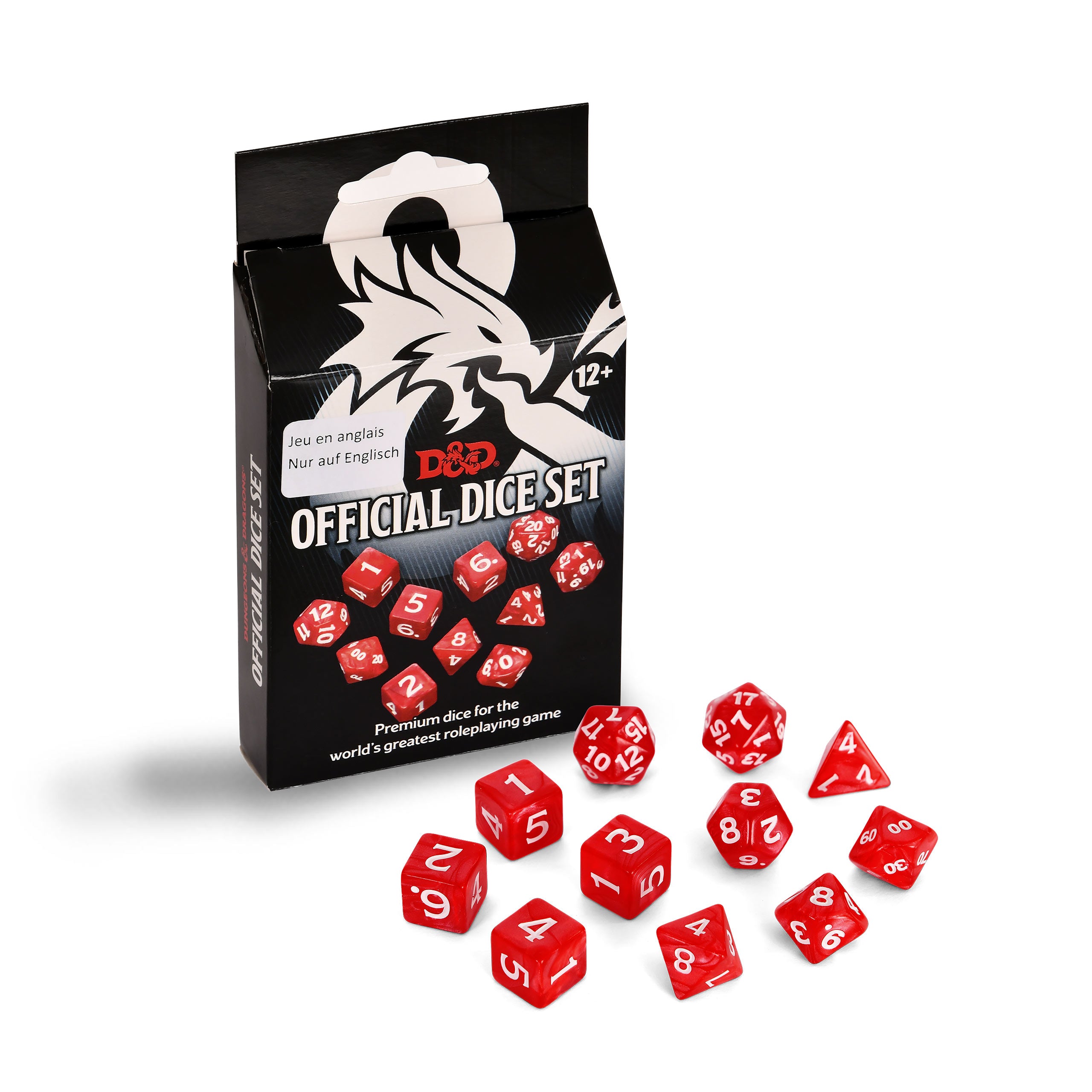 Zdjęcie produktu Dungeons & Dragons - Oficjalny zestaw kości 11-cz.