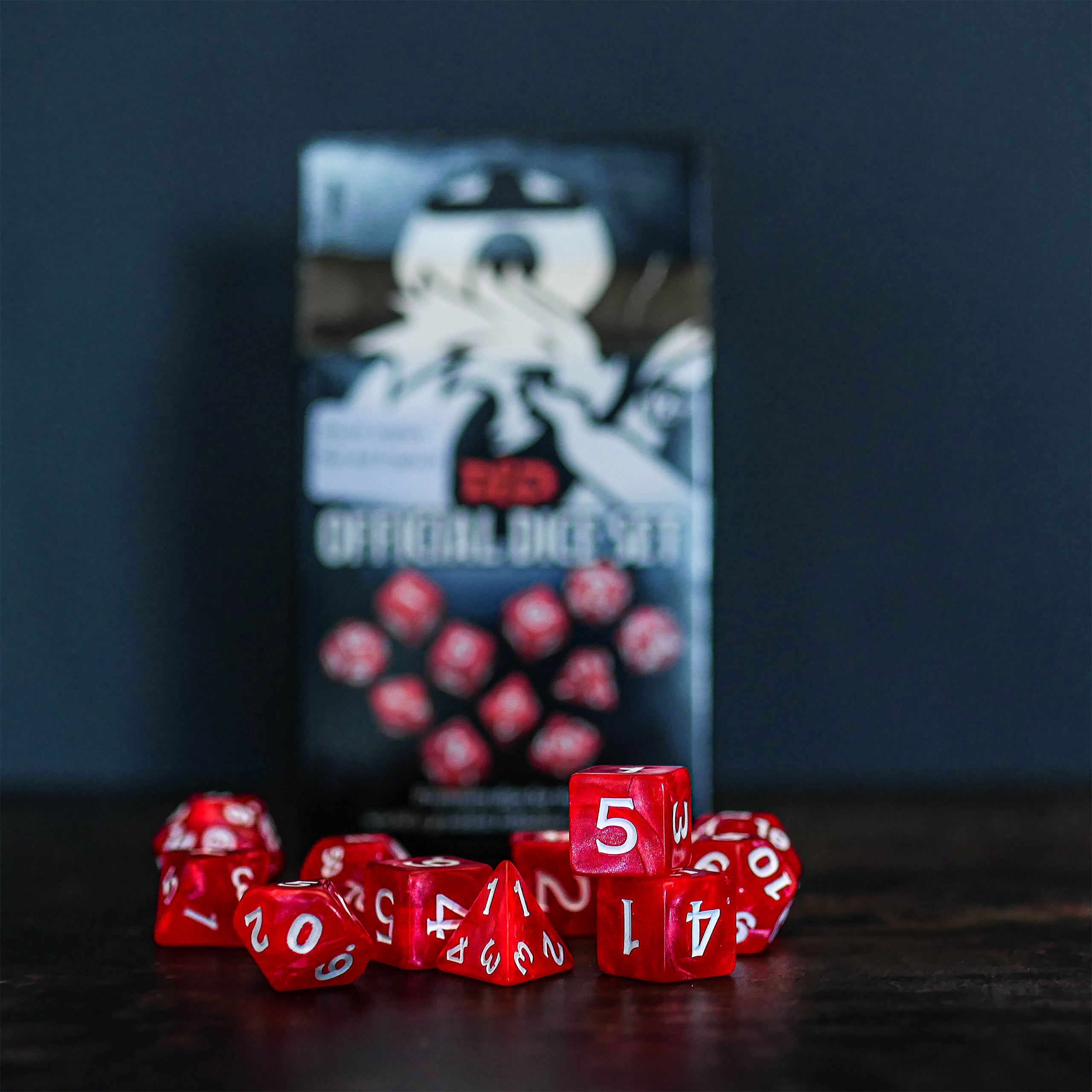 Zdjęcie produktu Dungeons & Dragons - Oficjalny zestaw kości 11-cz.