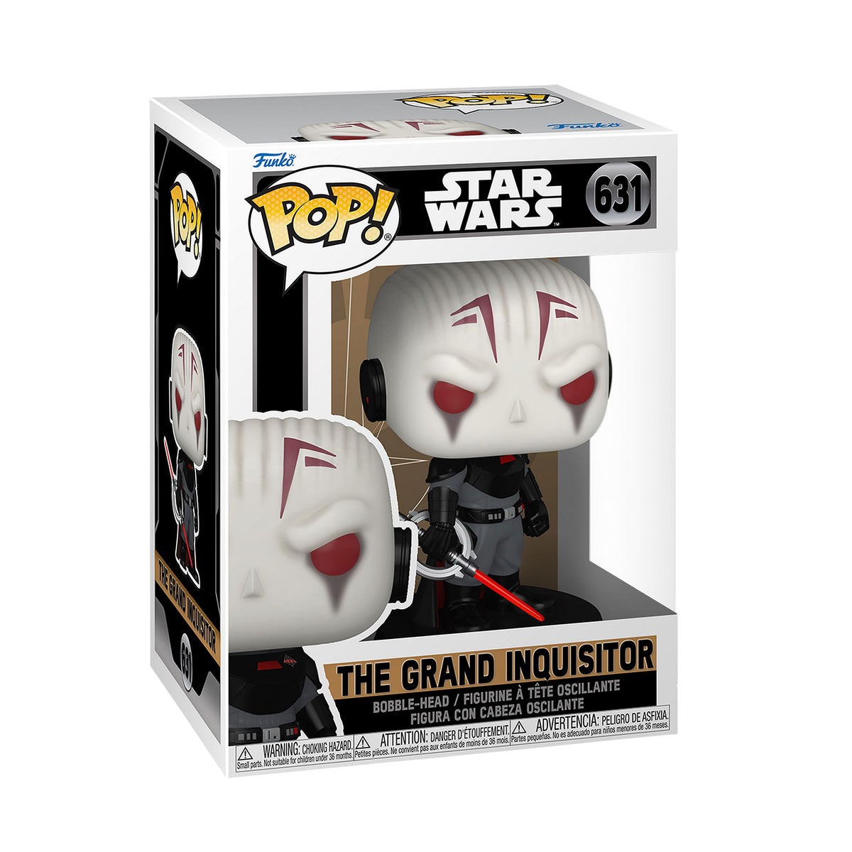Zdjęcie produktu Star Wars Obi-Wan Kenobi - Wielki Inkwizytor Funko Pop figurka z kiwającą głową