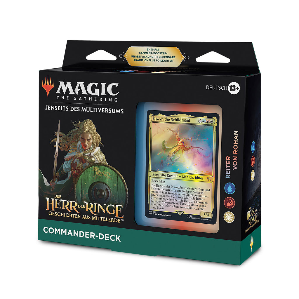 Product image The Lord of the Rings Middle-earth Riders of Rohan Commander Deck - Magic The Gathering