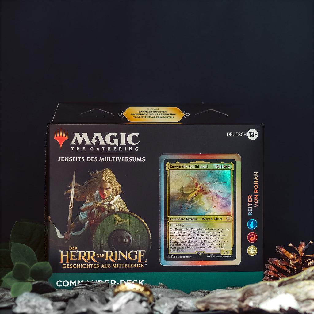 Product image The Lord of the Rings Middle-earth Riders of Rohan Commander Deck - Magic The Gathering