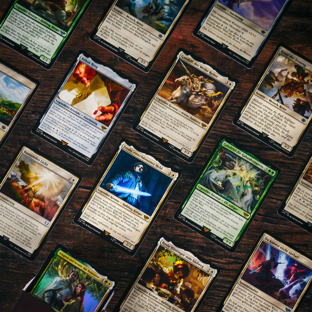 Zdjęcie produktu Władca Pierścieni Śródziemie Uczta i Towarzysze Commander Deck - Magic The Gathering