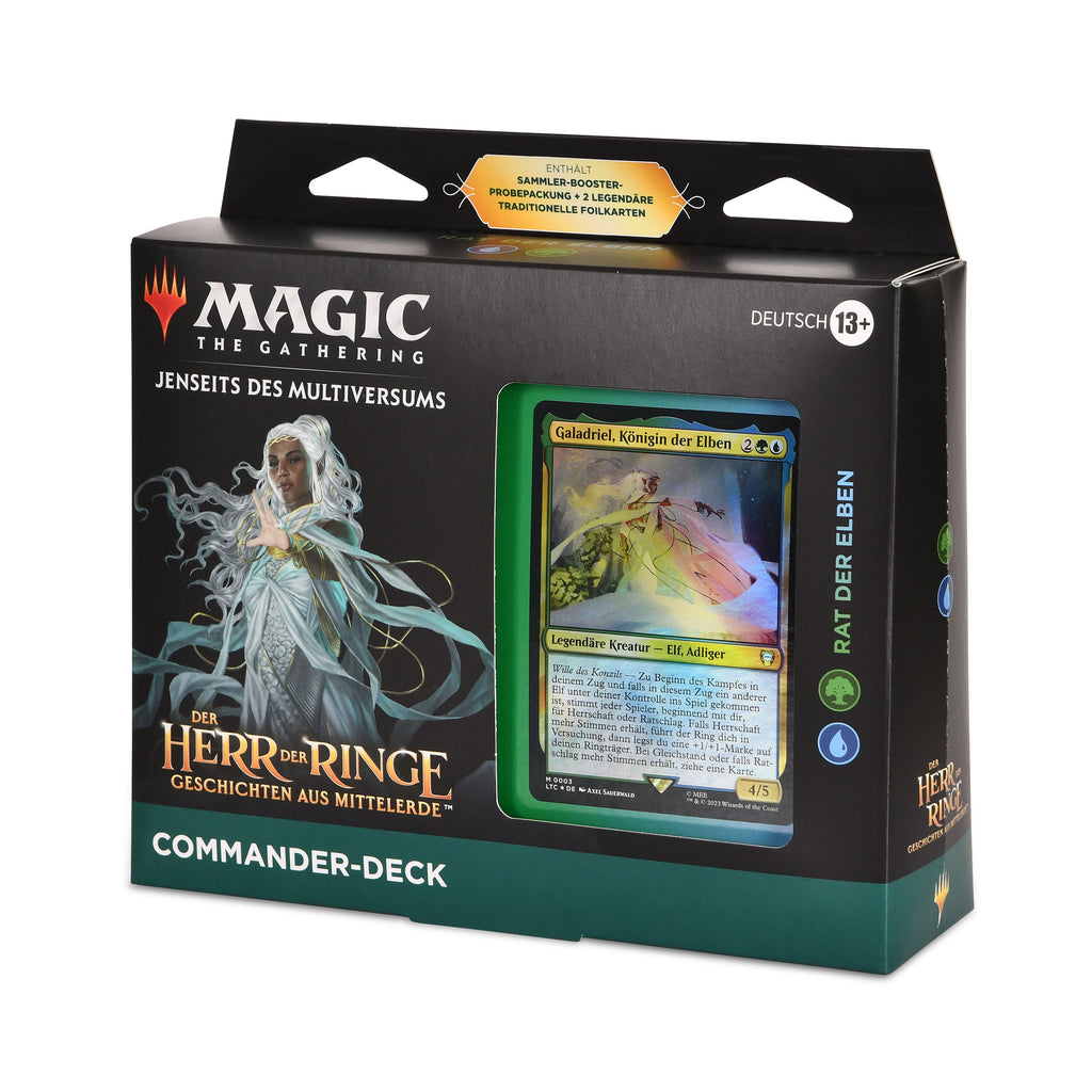 Product image The Lord of the Rings Middle Earth Council of the Elven Commander Deck - Magic The Gathering