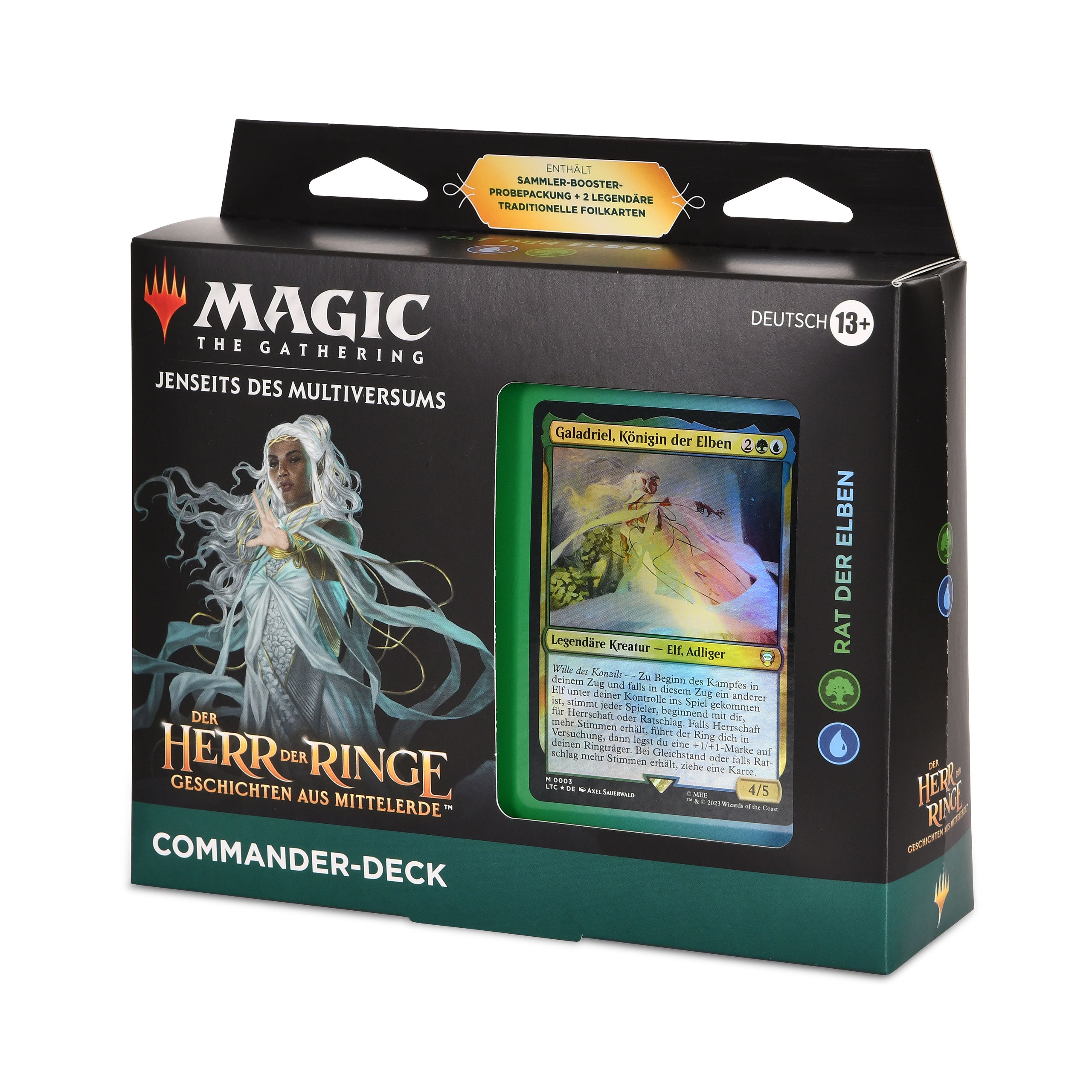 Product image The Lord of the Rings Middle Earth Council of the Elven Commander Deck - Magic The Gathering