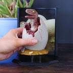 Product image Jurassic Park - Baby Velociraptor Egg Diorama Figure