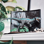 Zdjęcie produktu Jurassic Park - Blue Velociraptor Diorama Figura