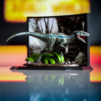 Zdjęcie produktu Jurassic Park - Blue Velociraptor Diorama Figura