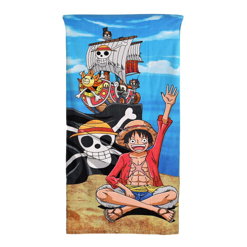 Zdjęcie produktu One Piece - Ręcznik kąpielowy Luffy & Thousand Sunny