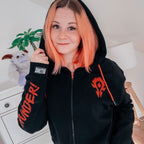 Zdjęcie produktu World of Warcraft - Blood & Thunder Horde Logo Bluza z kapturem czarna