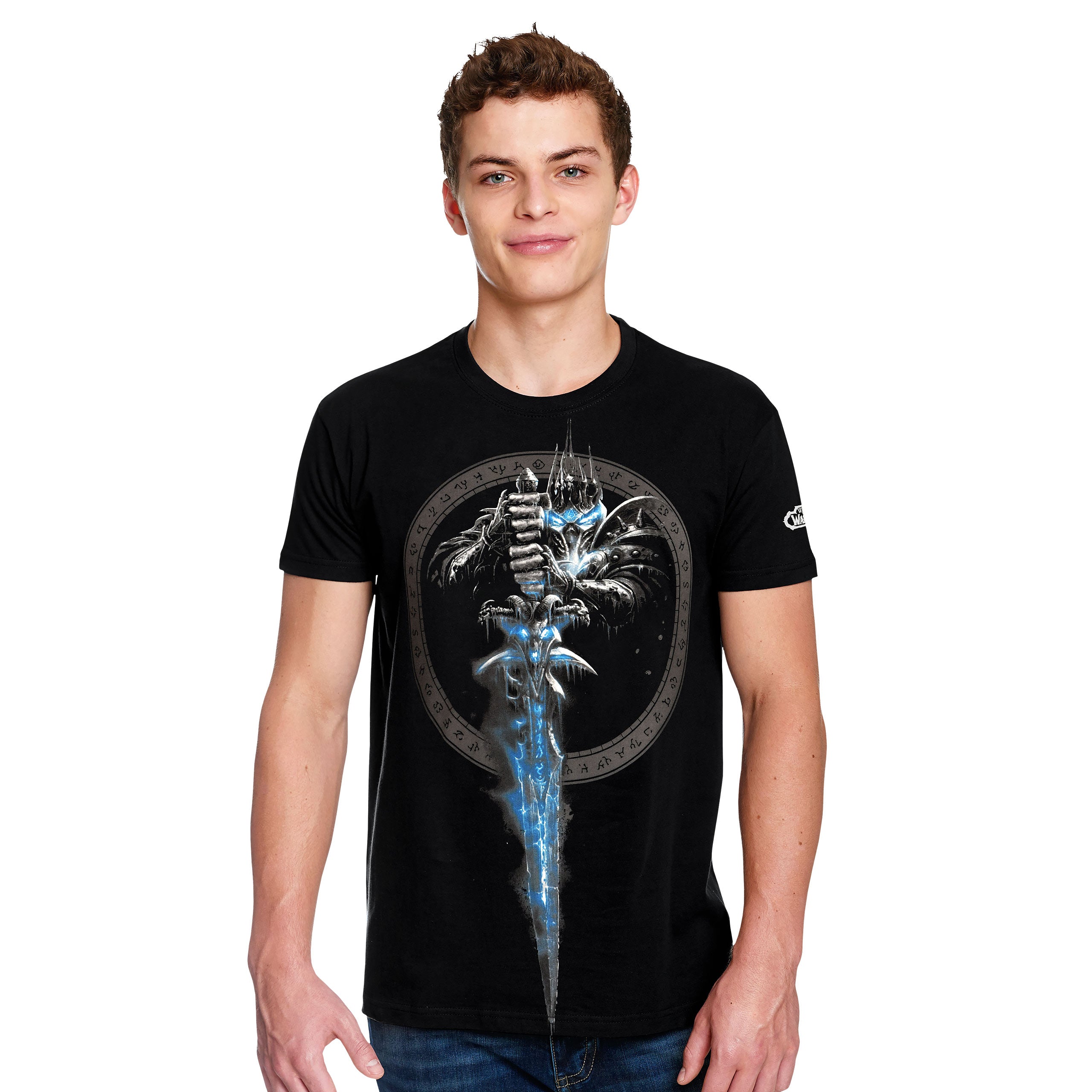 Zdjęcie produktu World of Warcraft - Lich King Frostmourne Sword T-Shirt czarne