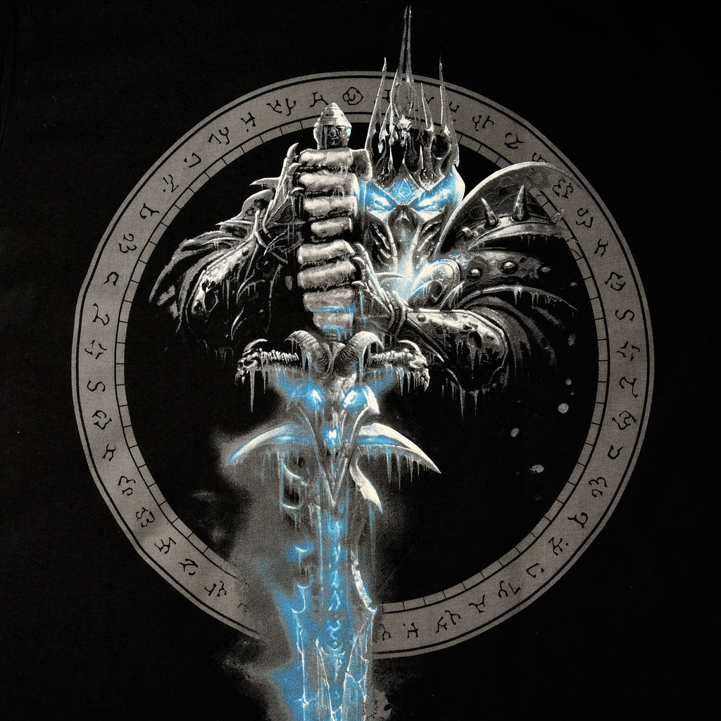 Zdjęcie produktu World of Warcraft - Lich King Frostmourne Sword T-Shirt czarne